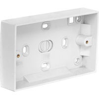 PVC D BACK BOX